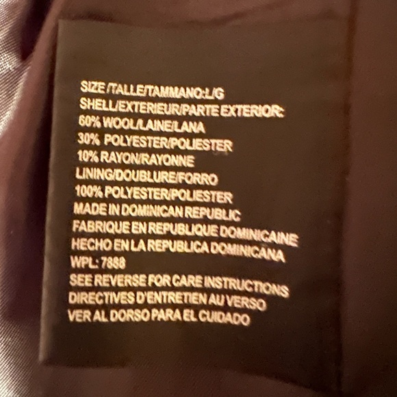 Michael Michael Kors black pea coat size large - Picture 12 of 13